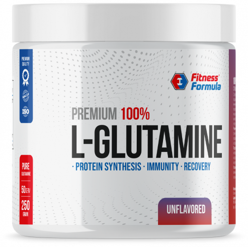 Fitness Formula L-Glutamine, Глутамин, 250 грамм