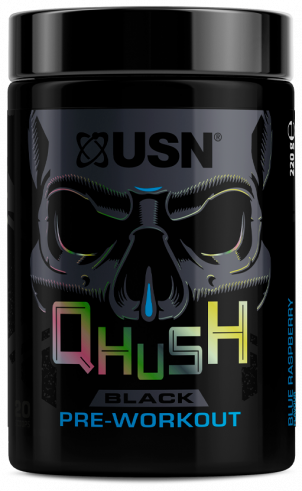 USN Qhush Black Pre-Workout, 220 грамм