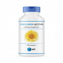 SNT Sunflower Lecithin, Санфлауэр Лецитин, 170 капсул